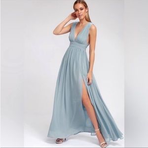 LULU’S Heavenly Hues Formal Long Dress